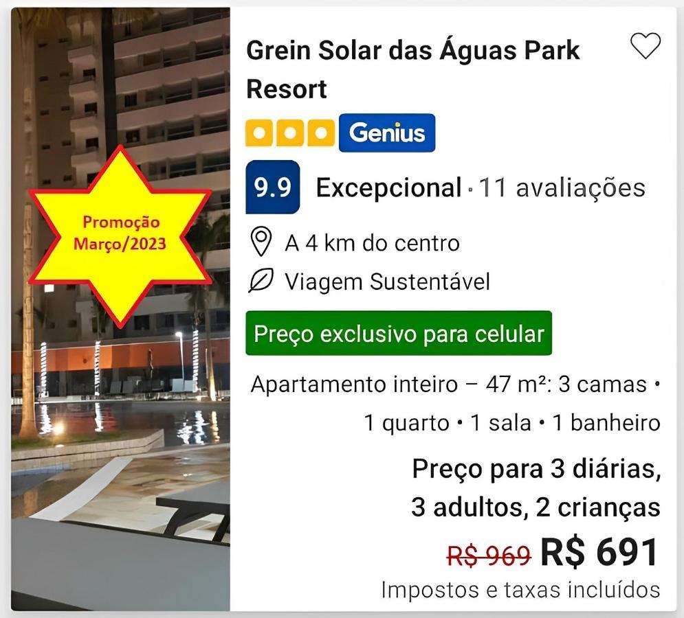 Grein Solar Das Aguas Park Resort Olímpia Exteriör bild